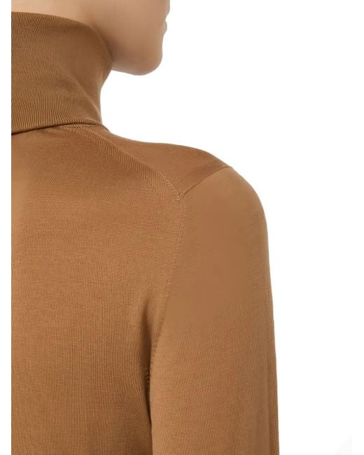 Max Mara Brown Saluto Wool Sweater