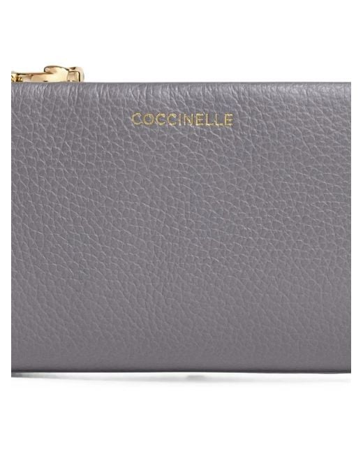 Coccinelle Gray Large C-Me Wallet