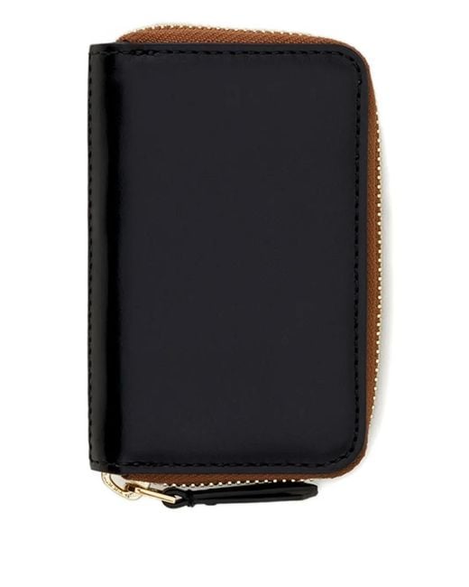 Lanvin Brown Zip Wallet