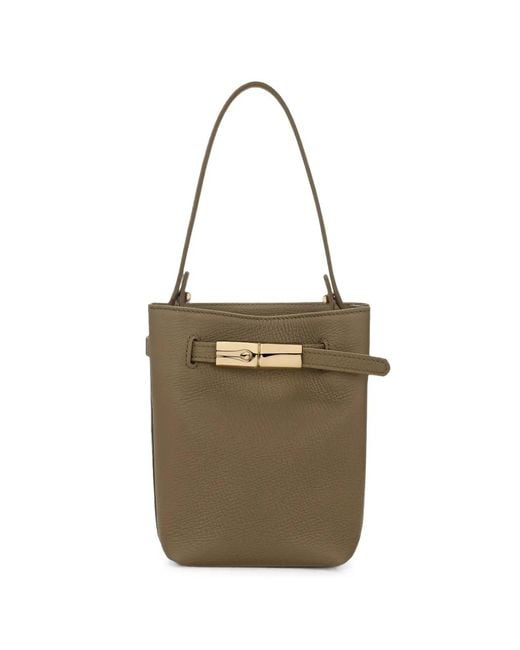 Longchamp Natural Le Smart Xs Bucket Bag
