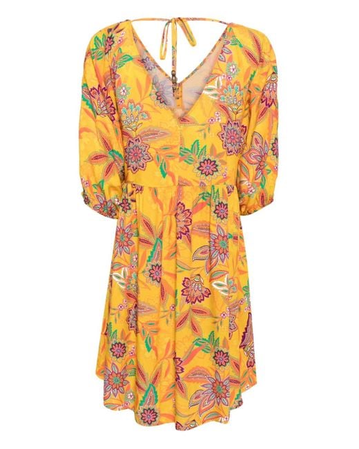 Johnny Was Orange Sunshine Coverup