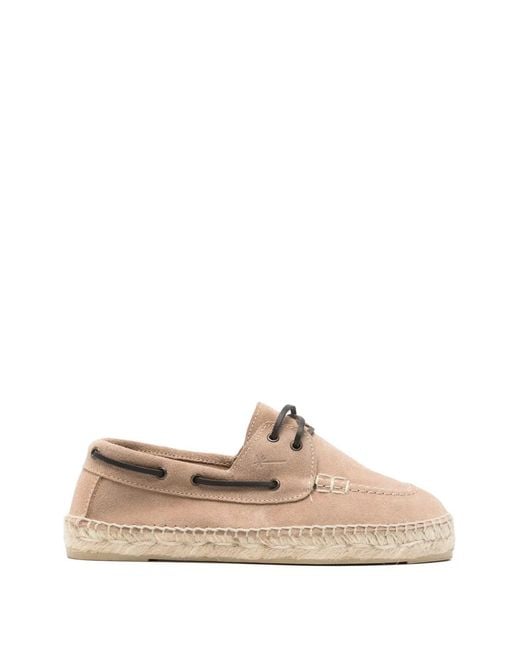 Manebí Natural Tie-Fastening Espadrilles