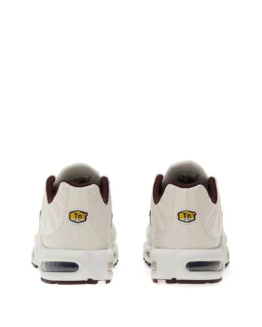 Nike White Air Max Plus Premium Sneakers for men