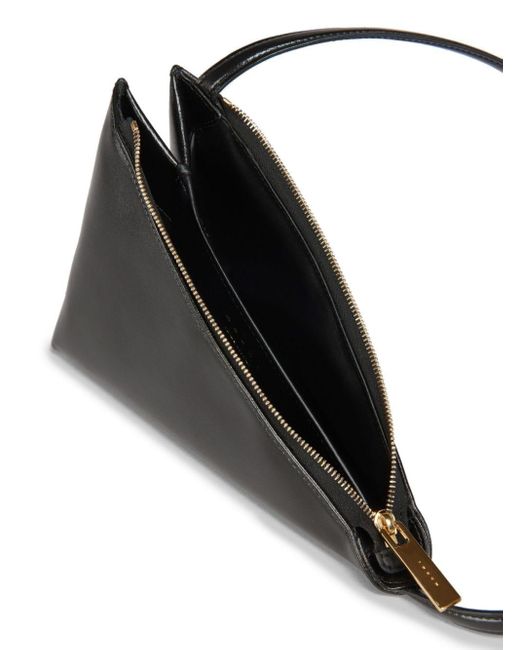 Marni Black Prisma Leather Shoulder Bag for men