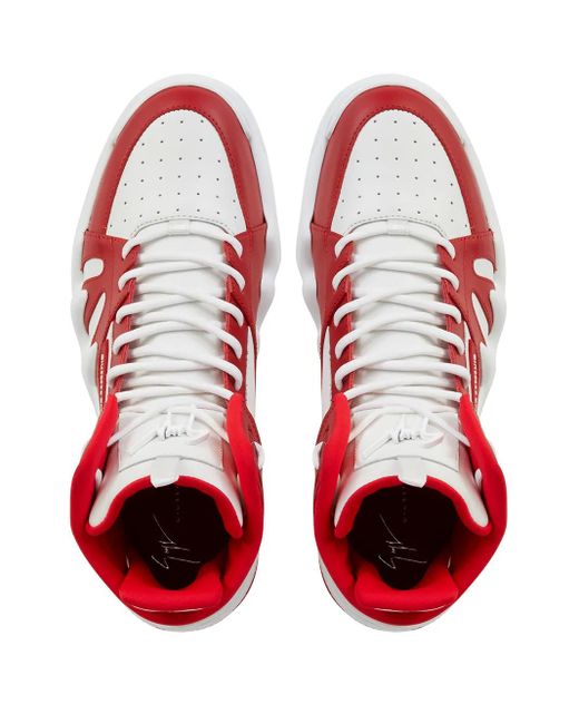 Giuseppe Zanotti Red Sneakers for men