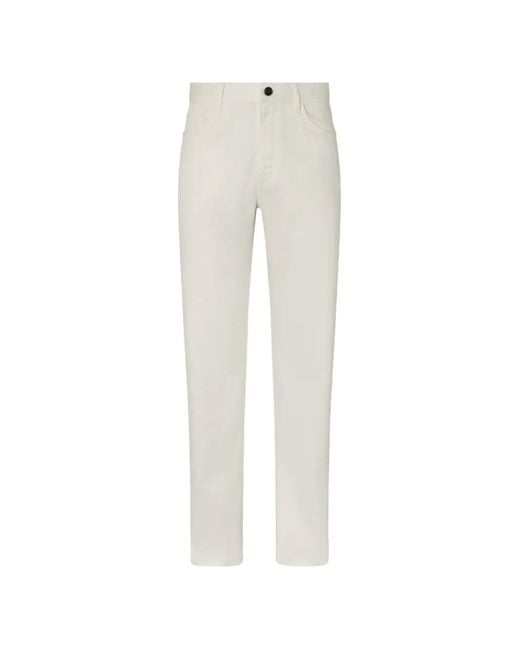 Zegna White Roccia Trousers for men