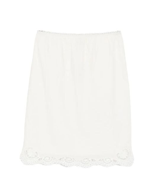 Posse White Darya Skirt