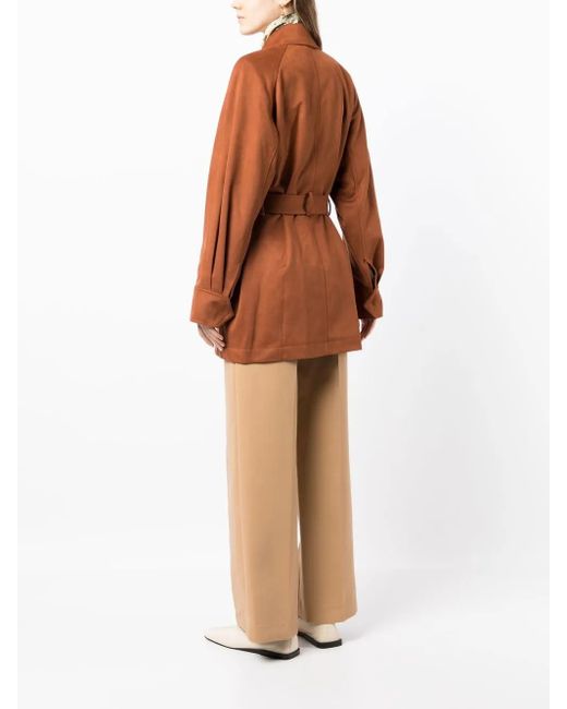 Low Classic Leren Jack in het Brown