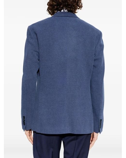 Etro Blue Roma Jersey Jacket for men