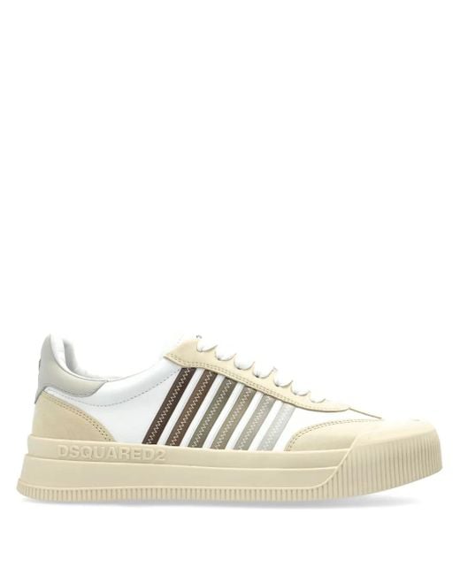 DSquared² White New Jersey Sneakers