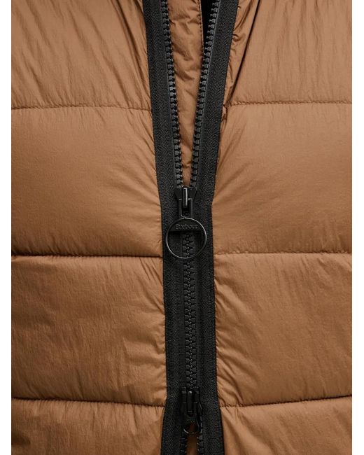 Barbour Black Offshore Zip-Up Padded Gilet for men