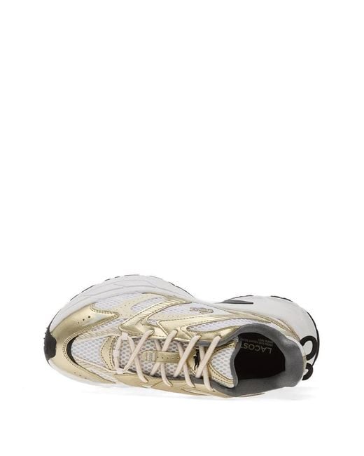 Lacoste White L003 Neo Shot Lace-Up Sneakers