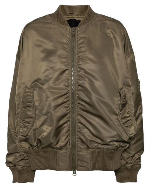 JNBY Green Down-Filling Bomber Jacket