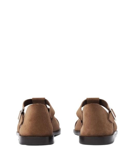 Scarosso Brown Apollo Sandals for men