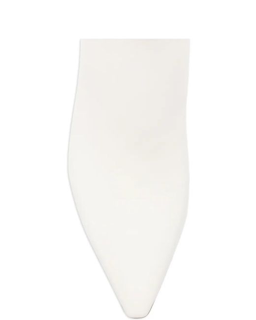 The Seller White Pointed-Toe Ankle Boots