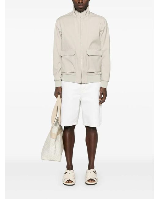 Herno White Virgin-Wool Jacket for men
