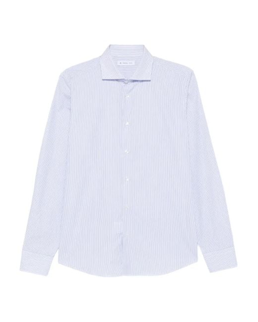 Camicia A Righe di Manuel Ritz in White da Uomo