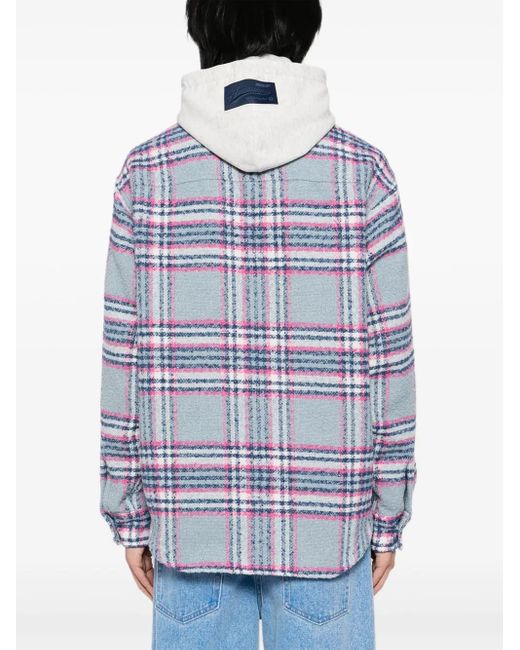 Aape By A Bathing Ape Purple Logo-Embroidered Jacket for men