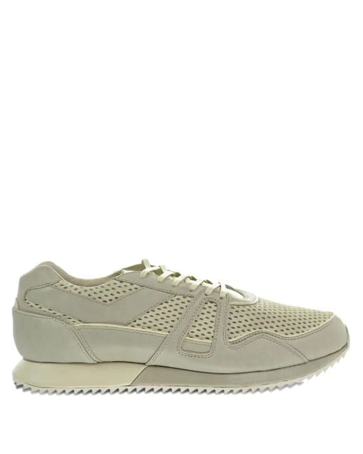 Product Of New York Gray Grand Perforated Leather Sneakers for men