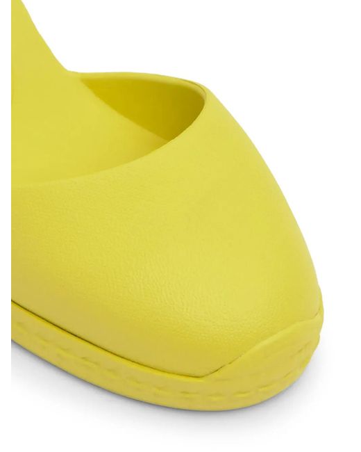 Castaner Yellow Careen Tie Espadrilles