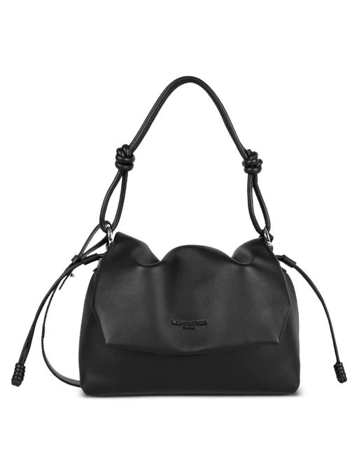 Borsa A Spalla Con Nodo di Lancaster in Black
