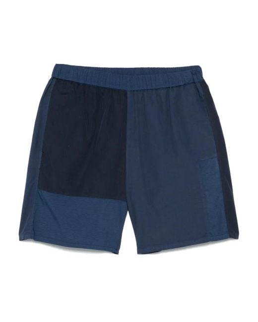 Grifoni Blue Striped Shorts for men