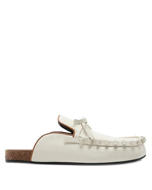 Slippers di J.W. Anderson in White da Uomo
