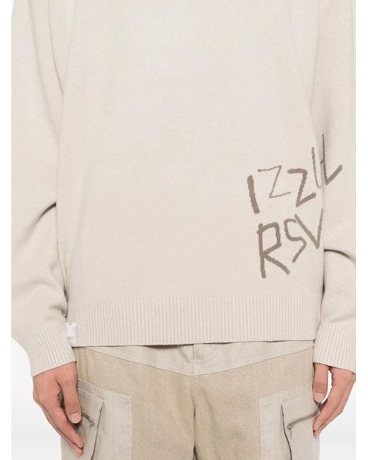 Jersey Con Logo Estampado Izzue de hombre de color White