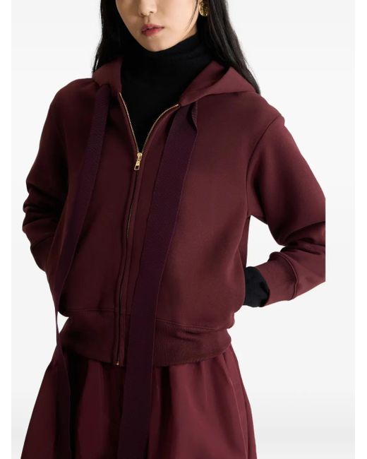 Patou Red Kapuzenjacke Mit Logo-Stickerei
