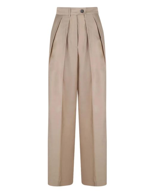 Nine:inthe:morning Natural Hose mit Bügelfalten