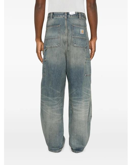 Carhartt Gray Oakland Panelled Jeans for men
