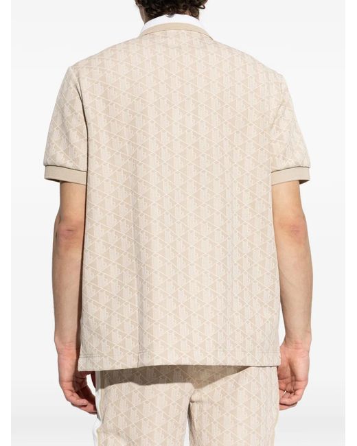 Lacoste Natural Patterned Polo Shirt for men