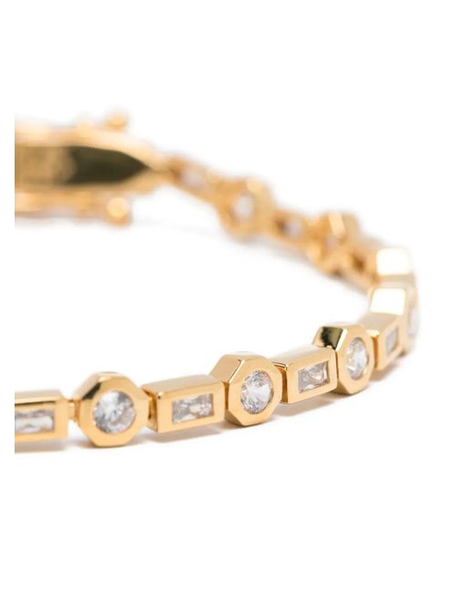 Missoma Metallic X Lucy Williams Tennis Geometric Bracelet