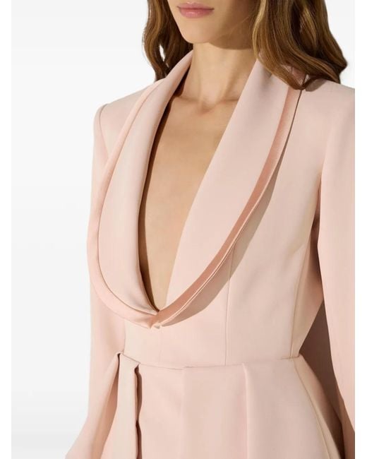 Elisabetta Franchi Pink Carpet Dress