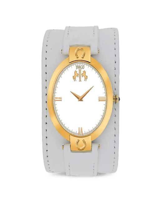 Jivago White Good Luck 30Mm Watch