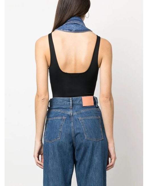 Veronica Beard Blue Button-Front Denim Vest