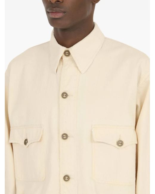 メンズ Maison Margiela シャツジャケット Natural
