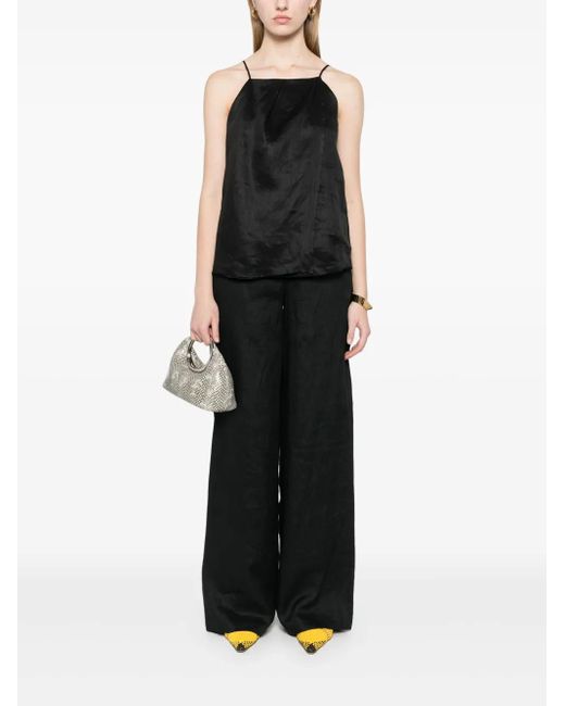 Max Mara Black Summer Top