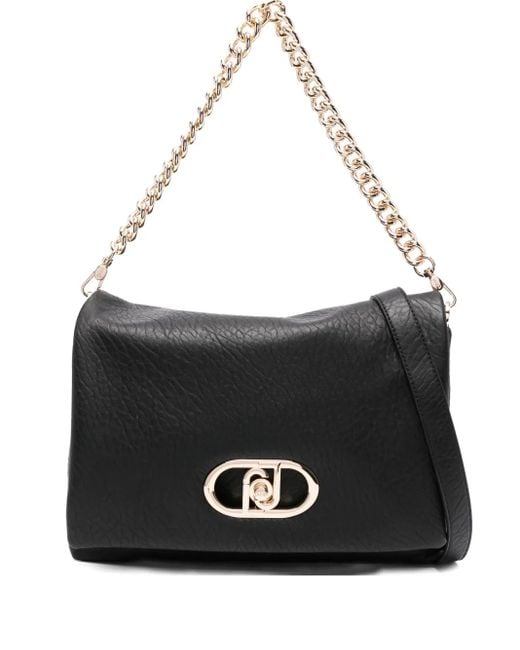 Liu Jo Black Crossbody Bag With Logo