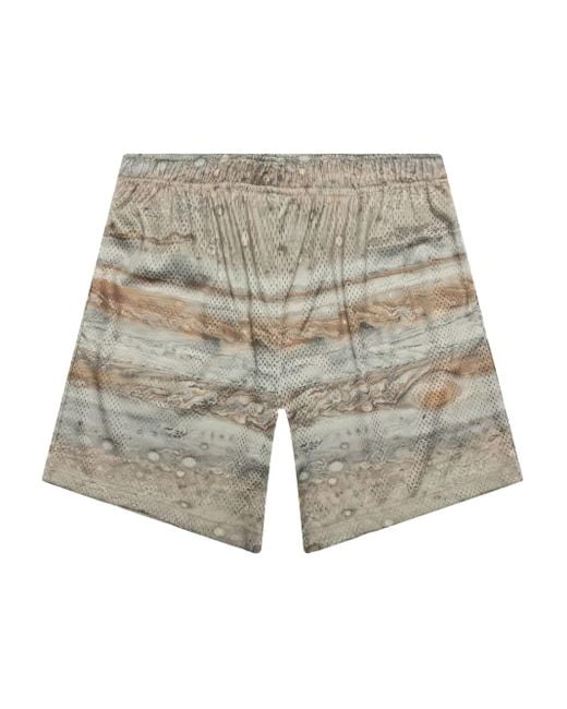 John Elliott Shorts Mit Planeten-Print in White für Herren