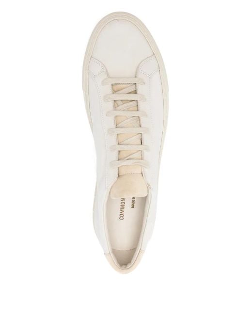 Common Projects White Achilles Leather Sneakers for men