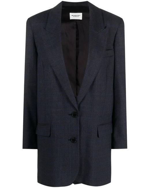 Isabel Marant Blue Precious Wool Blazer