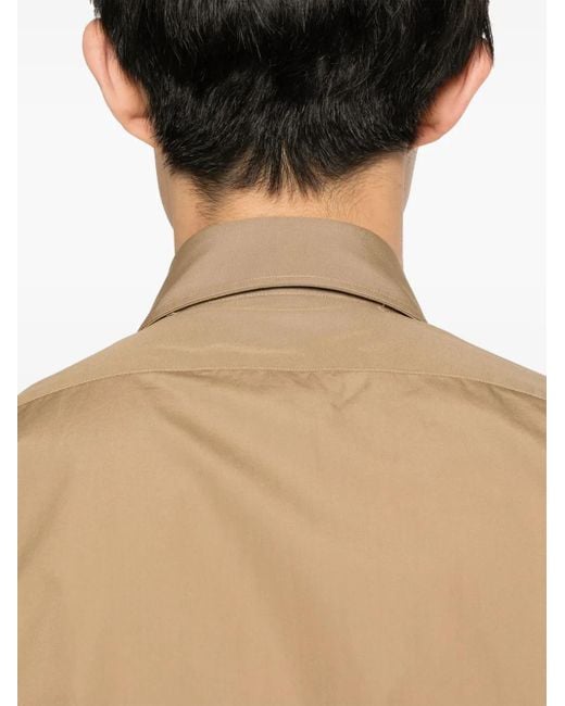 Maison Margiela Natural Pointed Collar Shirt for men