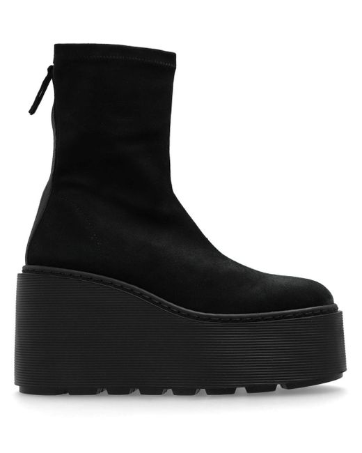 Vic Matié レザー ブーツ Black