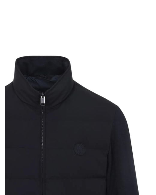 Doudoune Zippée À Col Montant Brioni pour homme en coloris Blue