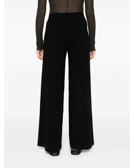 Pantalones Lime De Lana P.A.R.O.S.H. de color Black
