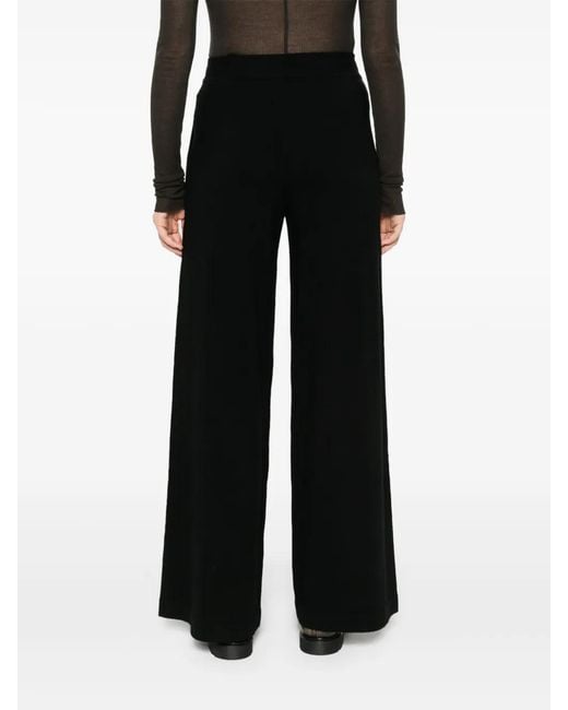 P.A.R.O.S.H. Black Lime Wool Trousers