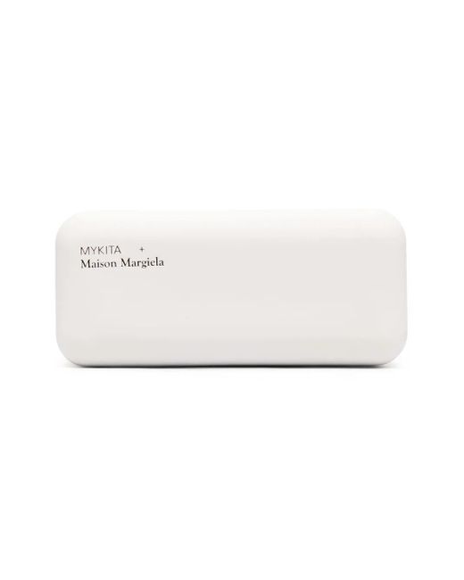Mykita Gray Oval-Frame Sunglasses