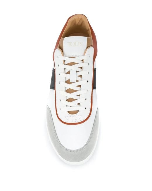 Tod's White Sneakers Grey for men