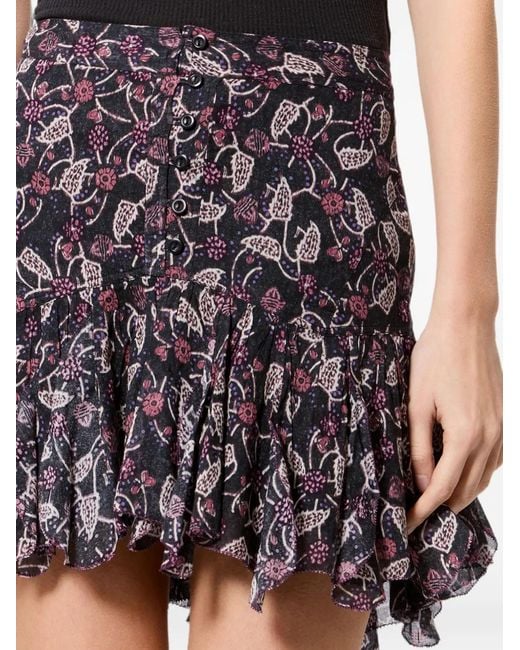 Isabel Marant Black Daneen Skirt